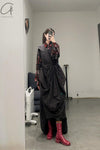 GEOFFREY B. SMALL Heavy Silk Lining Collection V Unisex GBS-CVS06-RHYH Church Dyed Red Print Tie Dye PGBS3